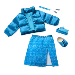 December Blue Beauty Topaz Outfit